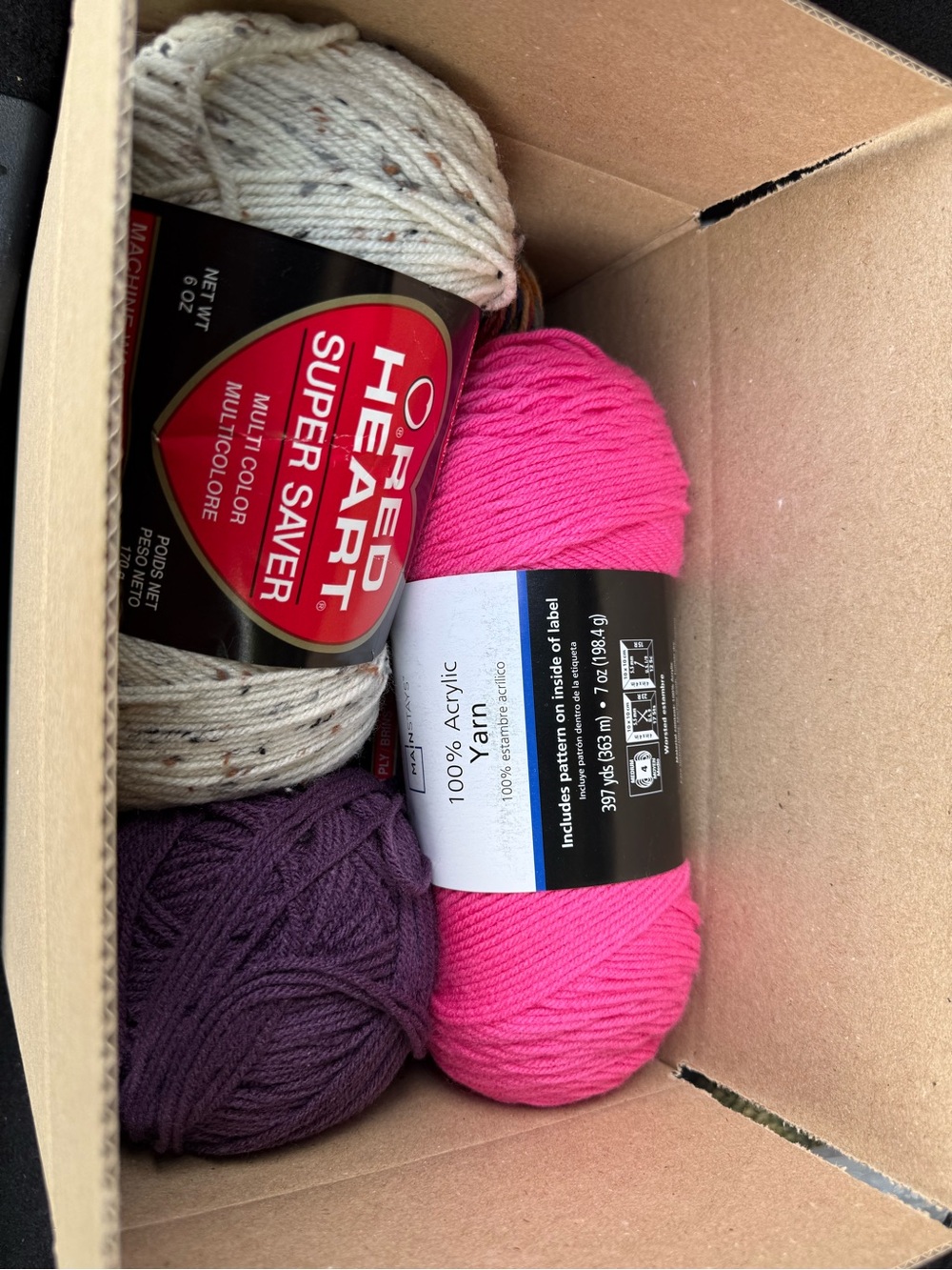 Mystery Box of yarn!!!!!